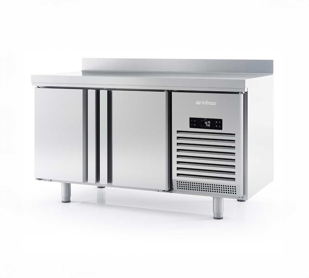 INFRICO - MESA CONGELACION 2 PUERTAS SERIE 600 BMPP 1500 BT