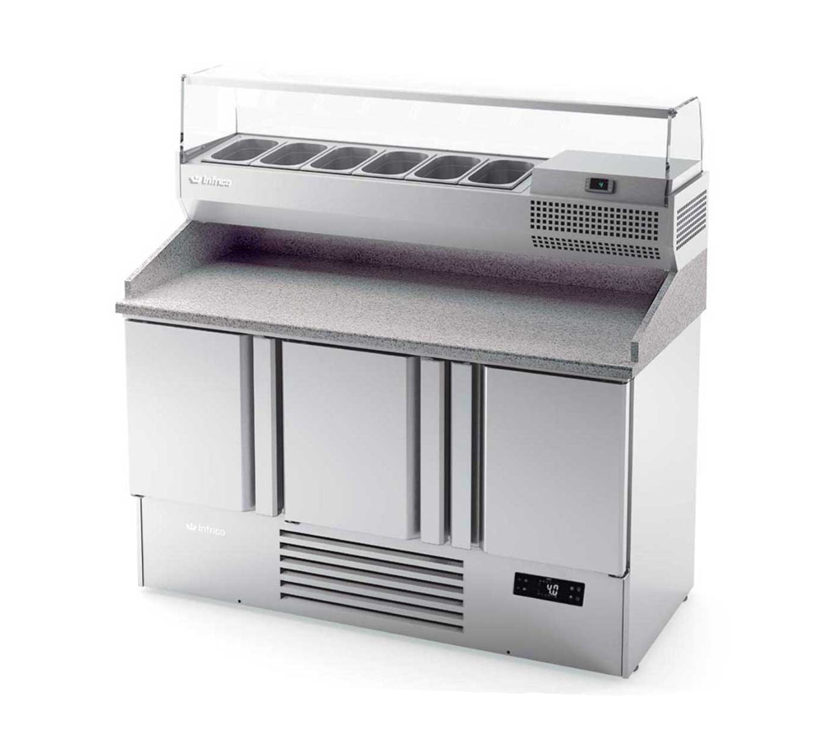 INFRICO MESA REFRIGERADA PIZZA SERIE 700 GN 1/1 ME 1003 VIP