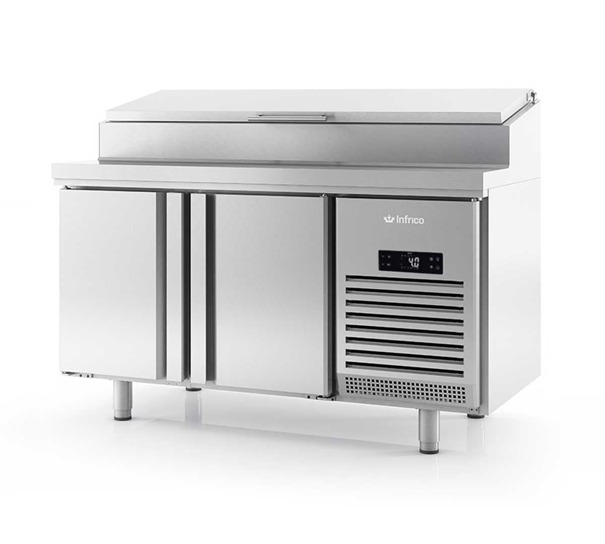 INFRICO - MESA REFRIGERADA PARA ENSALADAS SERIE 700 2 PUERTAS GN 1/1 BMGN1470