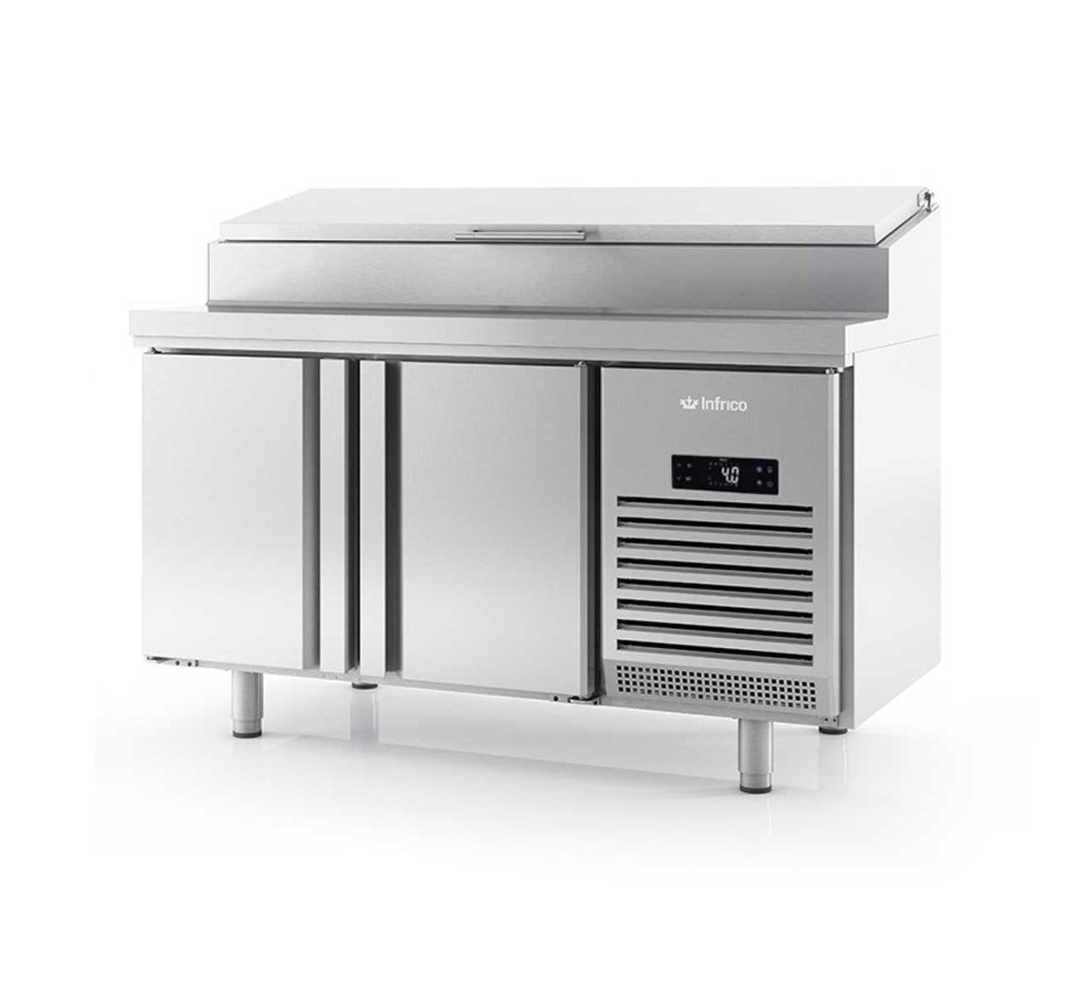 INFRICO - MESA REFRIGERADA PARA ENSALADAS SERIE 700 2 PUERTAS GN 1/1 BMGN1470