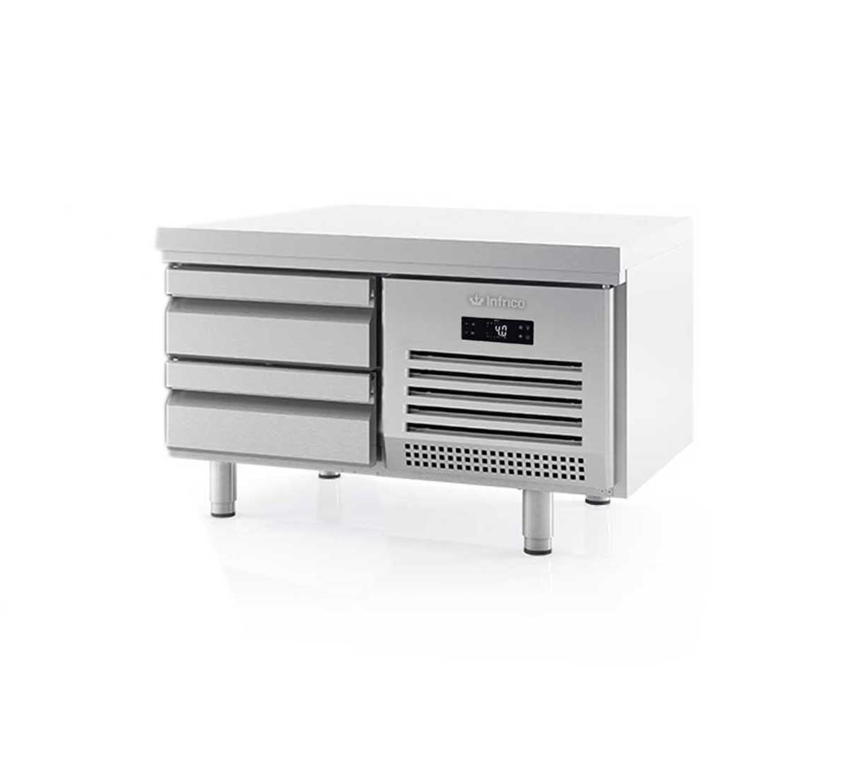 INFRICO - MESA REFRIGERADA GASTRONORM GN 1/1 BAJA MSG 1000
