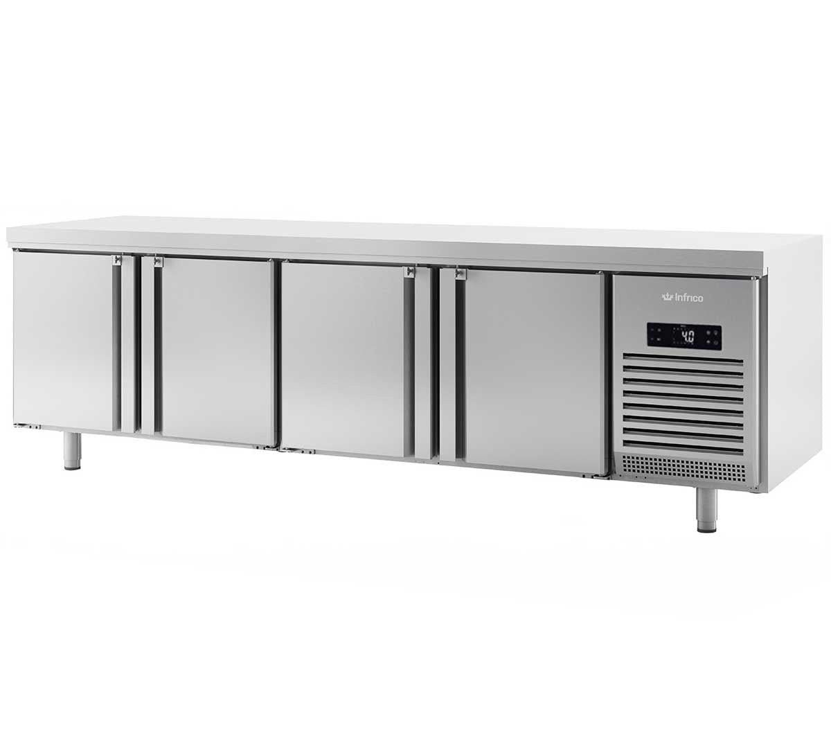 INFRICO - MESA REFRIGERADA PASTELERÍA 4 PUERTAS MR 2750