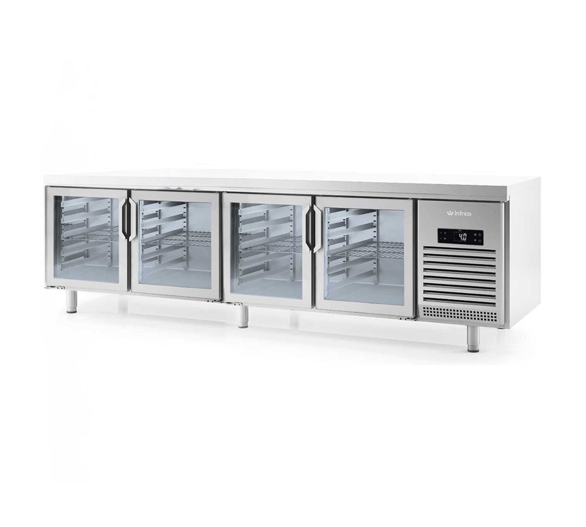 INFRICO - MESA REFRIGERADA PASTELERÍA 4 PUERTAS MR 2750 CR