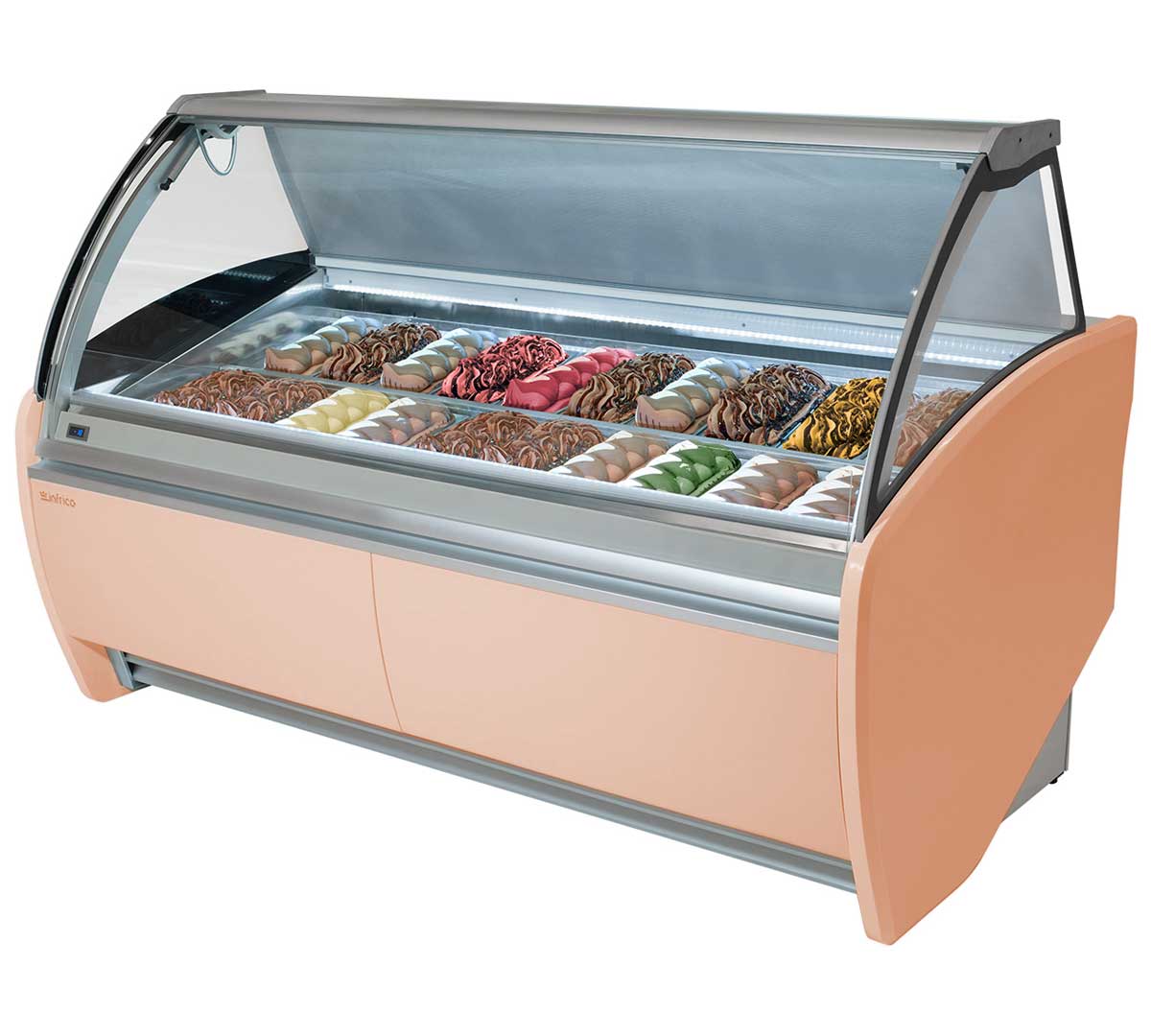 INFRICO - VITRINA EXPOSITORA HELADOS ARIES