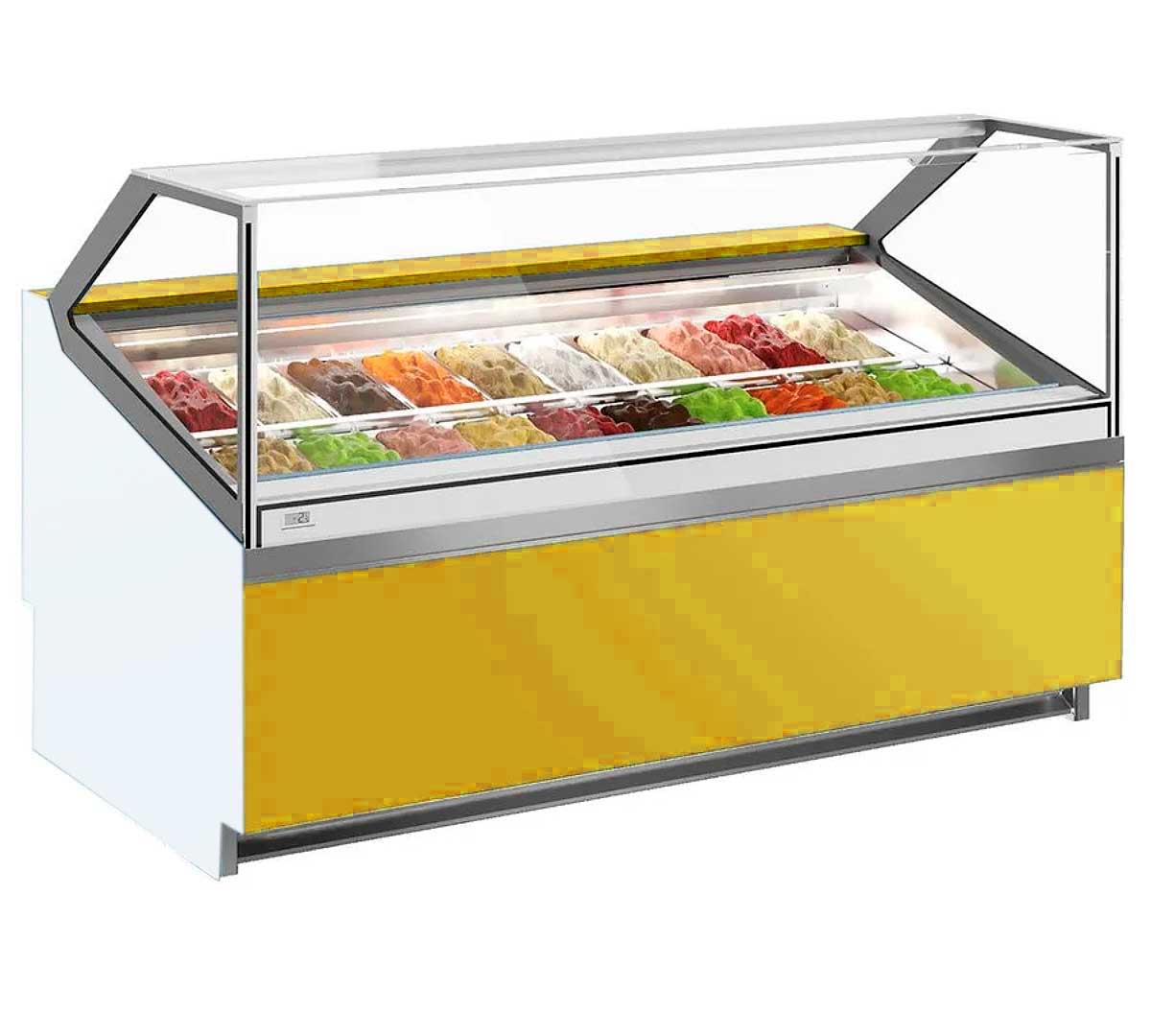 INFRICO VITRINA EXPOSITORA HELADOS CORAL VCB15UH