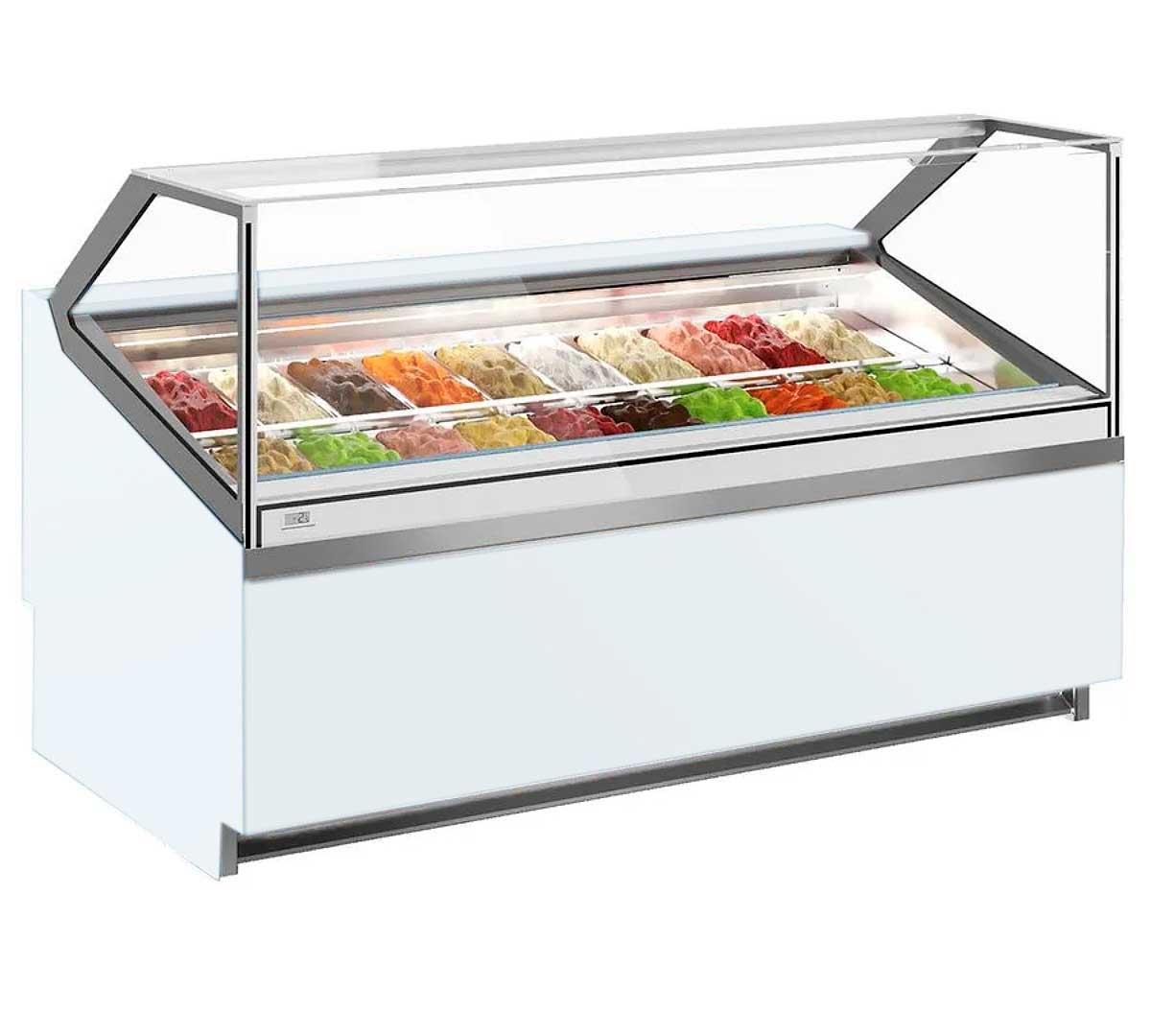 INFRICO VITRINA EXPOSITORA HELADOS CORAL VCB15UH