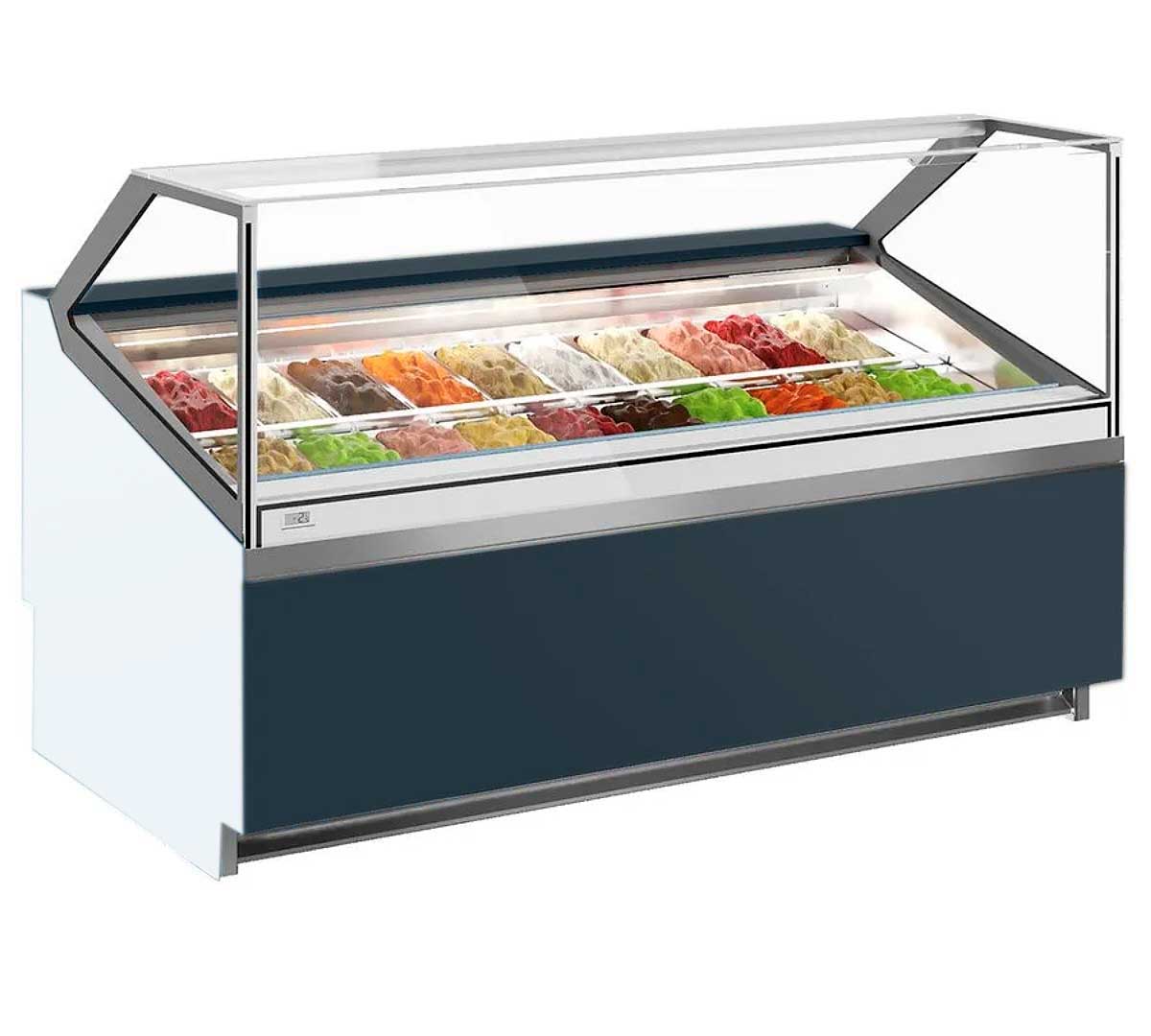 INFRICO VITRINA EXPOSITORA HELADOS CORAL VCB15UH