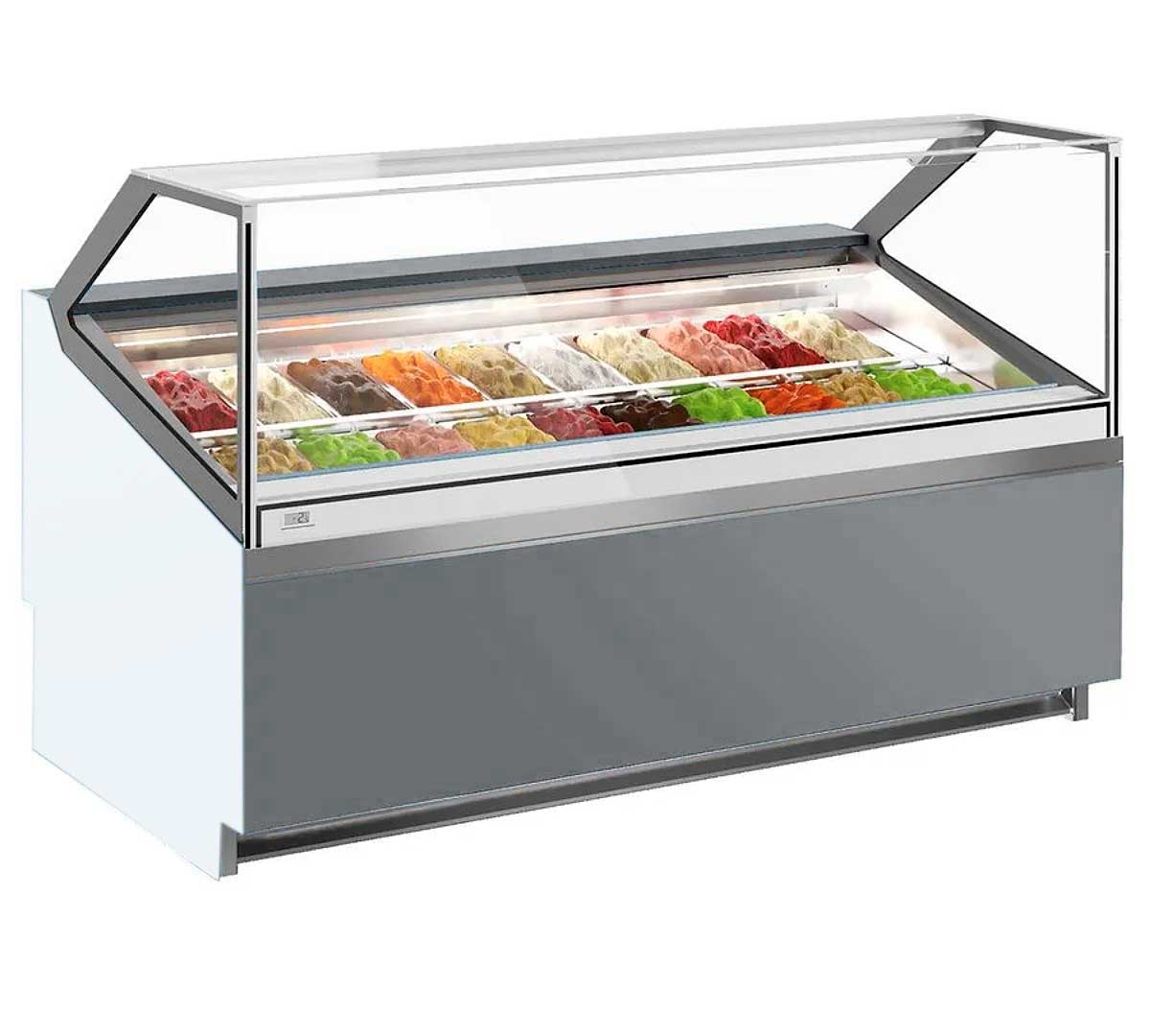 INFRICO VITRINA EXPOSITORA HELADOS CORAL VCB15UH