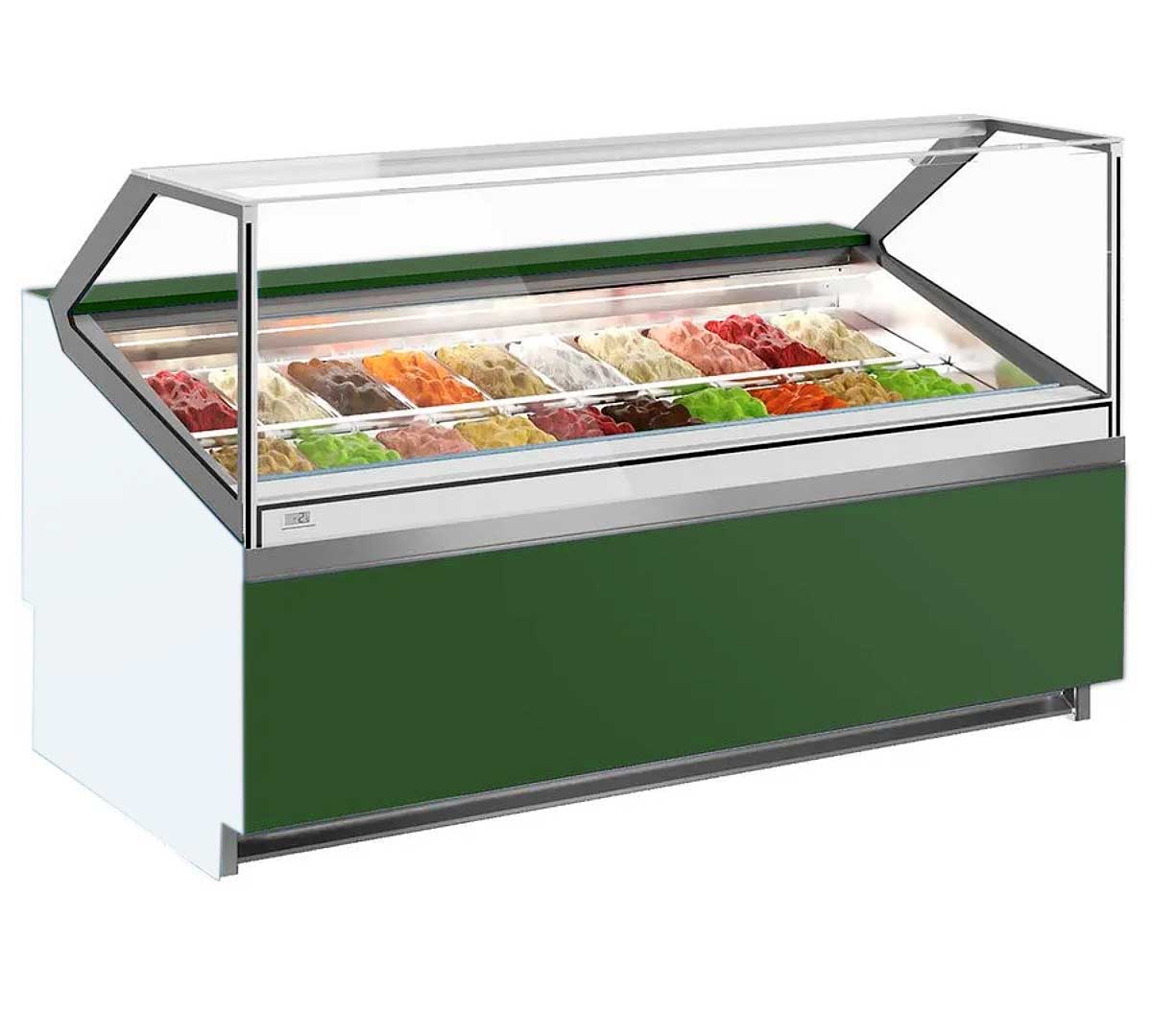 INFRICO VITRINA EXPOSITORA HELADOS CORAL VCB15UH