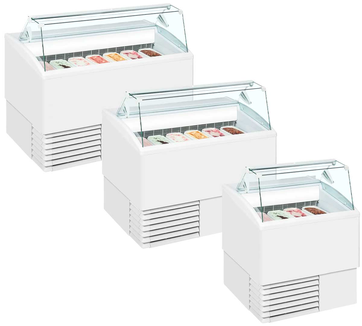 ISA - VITRINA HELADOS ISETTA TP CRISTAL RECTO