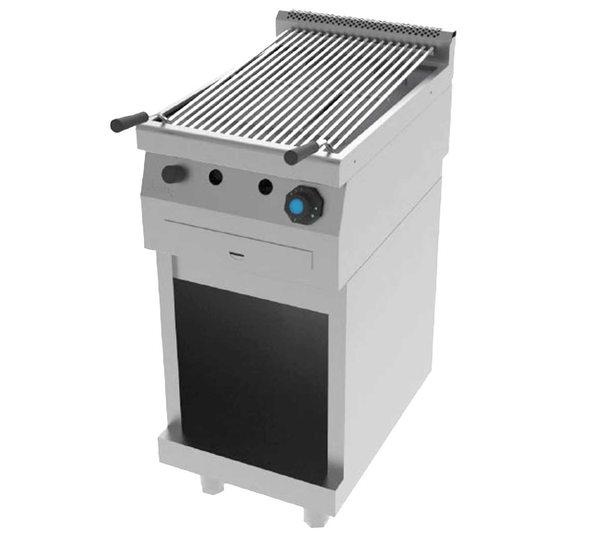 JEMI – PG60 PARRILLA A GAS AGUA SERIE 600 PIE – 2 QUEMADORES