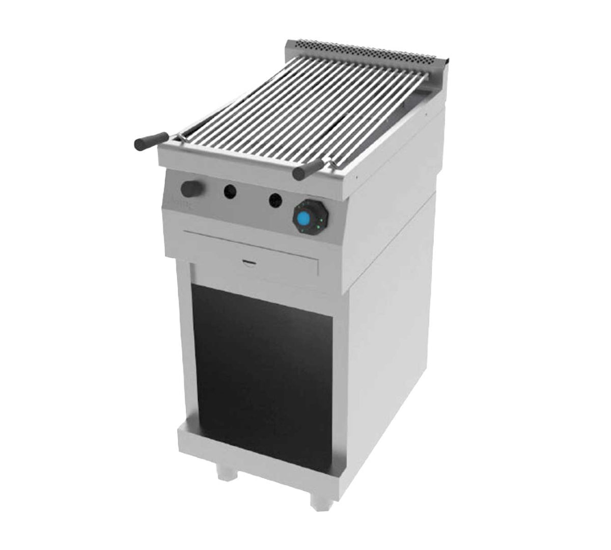 JEMI – PG60 PARRILLA A GAS AGUA SERIE 600 PIE – 2 QUEMADORES