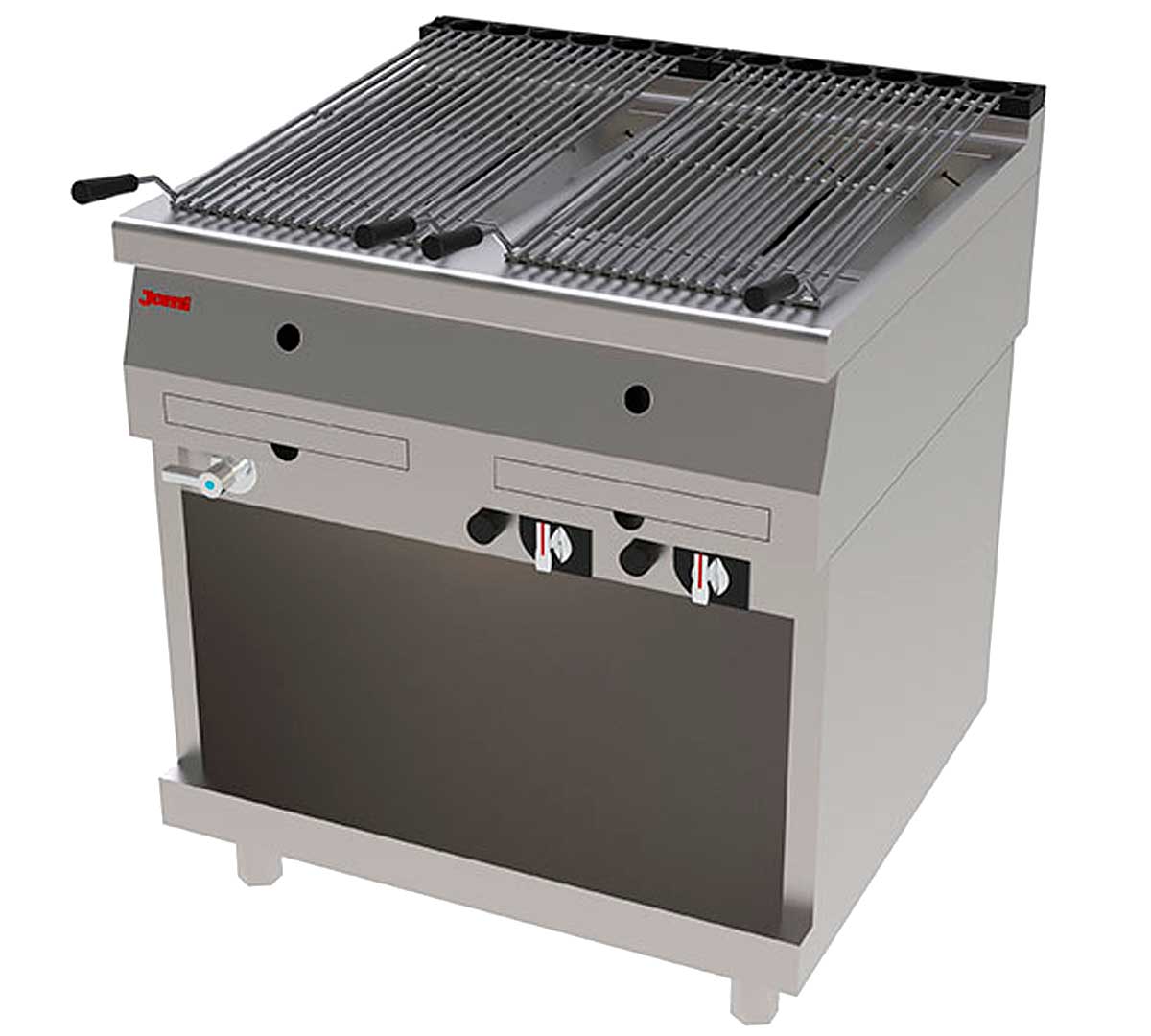 JEMI – PG70/2 PARRILLA A GAS AGUA SERIE 750 – 4 QUEMADORES