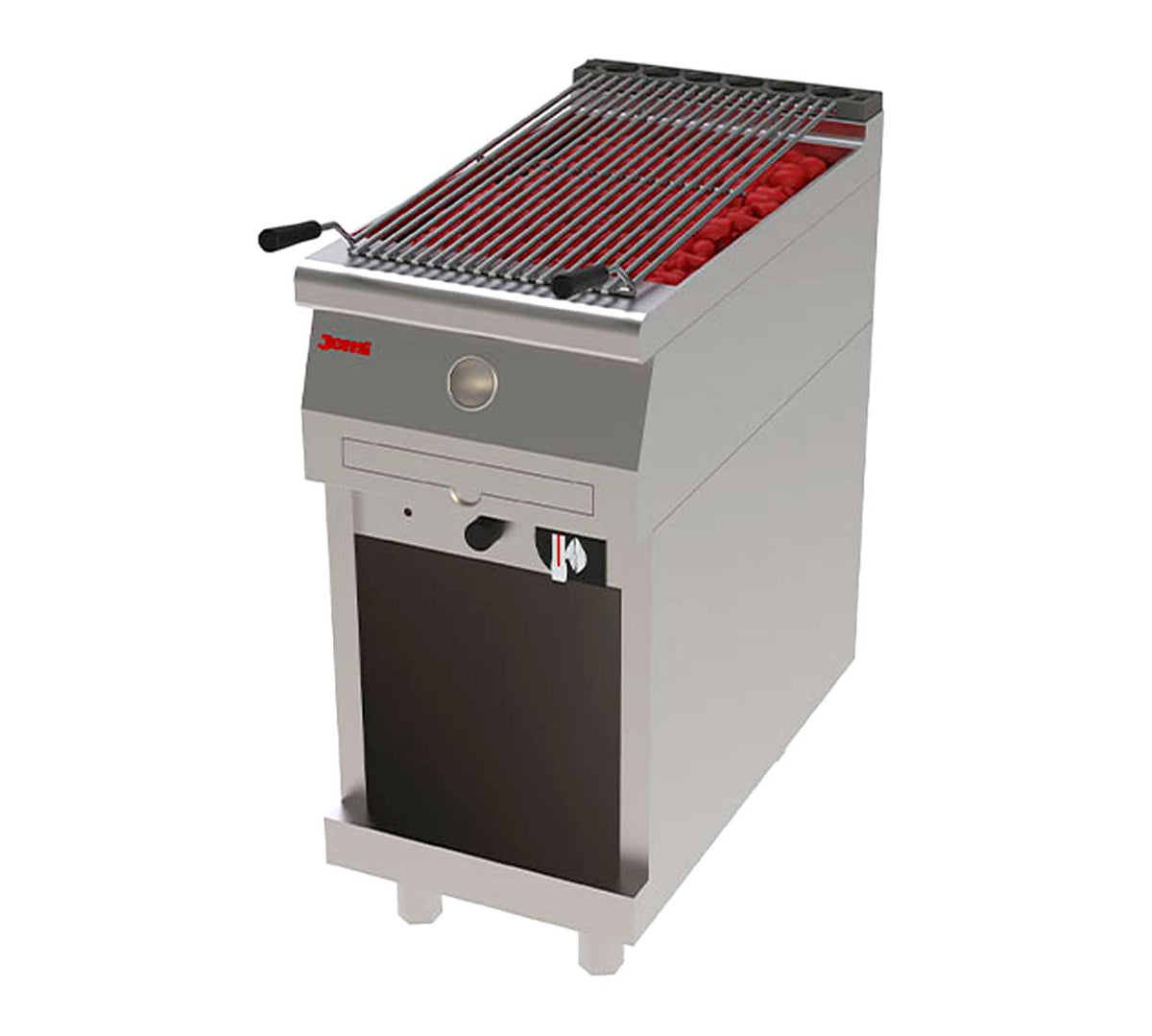 JEMI – PLG70 PARRILLA A GAS PIEDRA VOLCÁNICA SERIE 750 – 2 QUEMADORES
