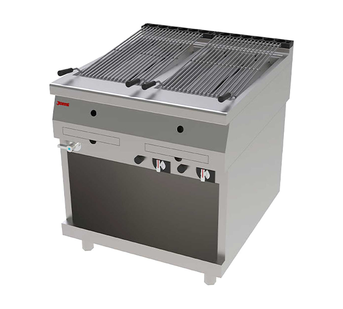 JEMI – PG90/2 PARRILLA A GAS AGUA SERIE 900 – 4 QUEMADORES