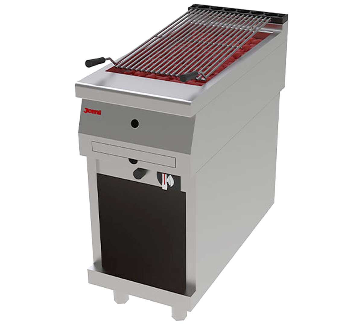 JEMI – PLG90 PARRILLA A GAS PIEDRA VOLCÁNICA SERIE 900 – 2 QUEMADORES