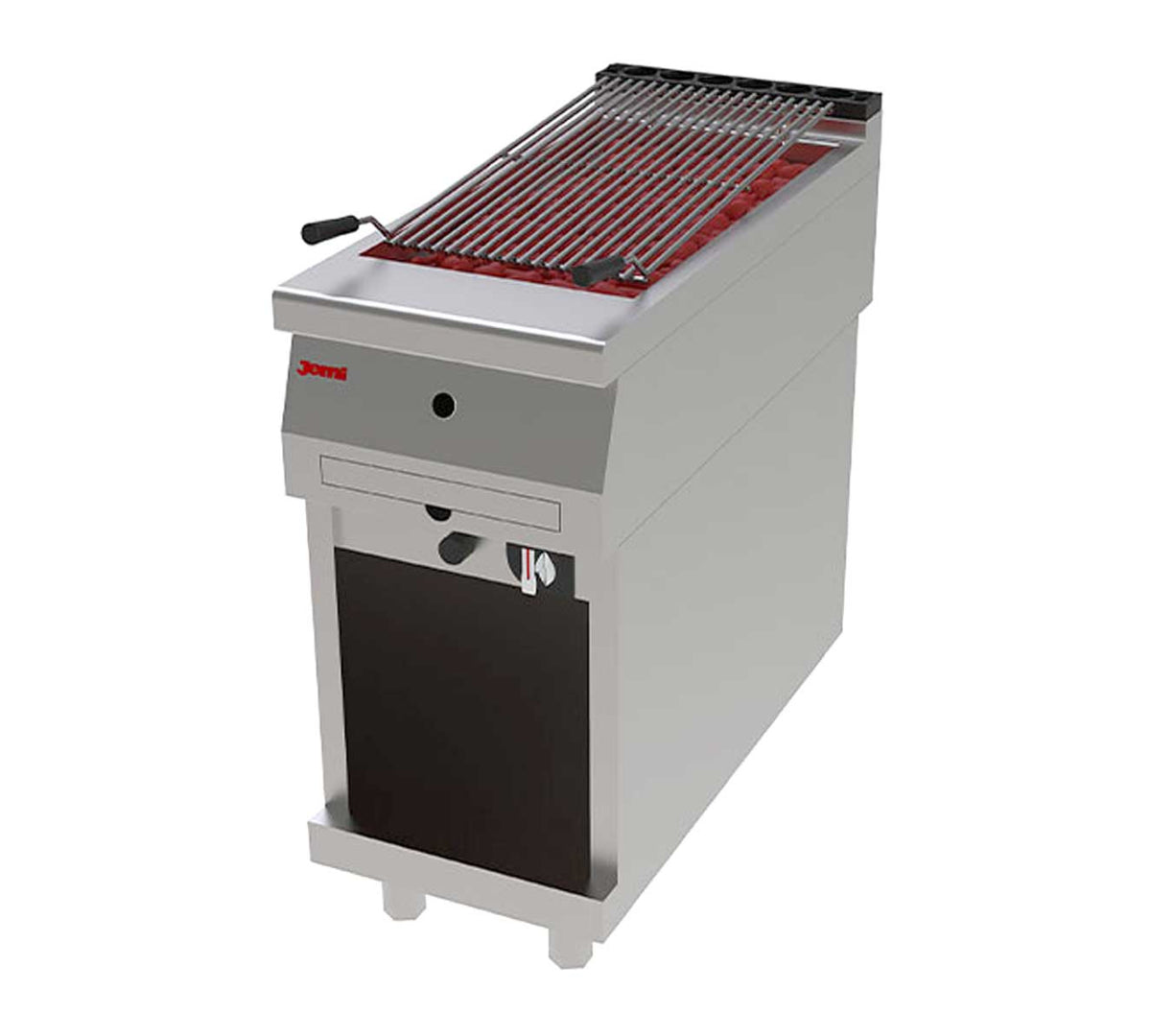 JEMI – PLG90 PARRILLA A GAS PIEDRA VOLCÁNICA SERIE 900 – 2 QUEMADORES
