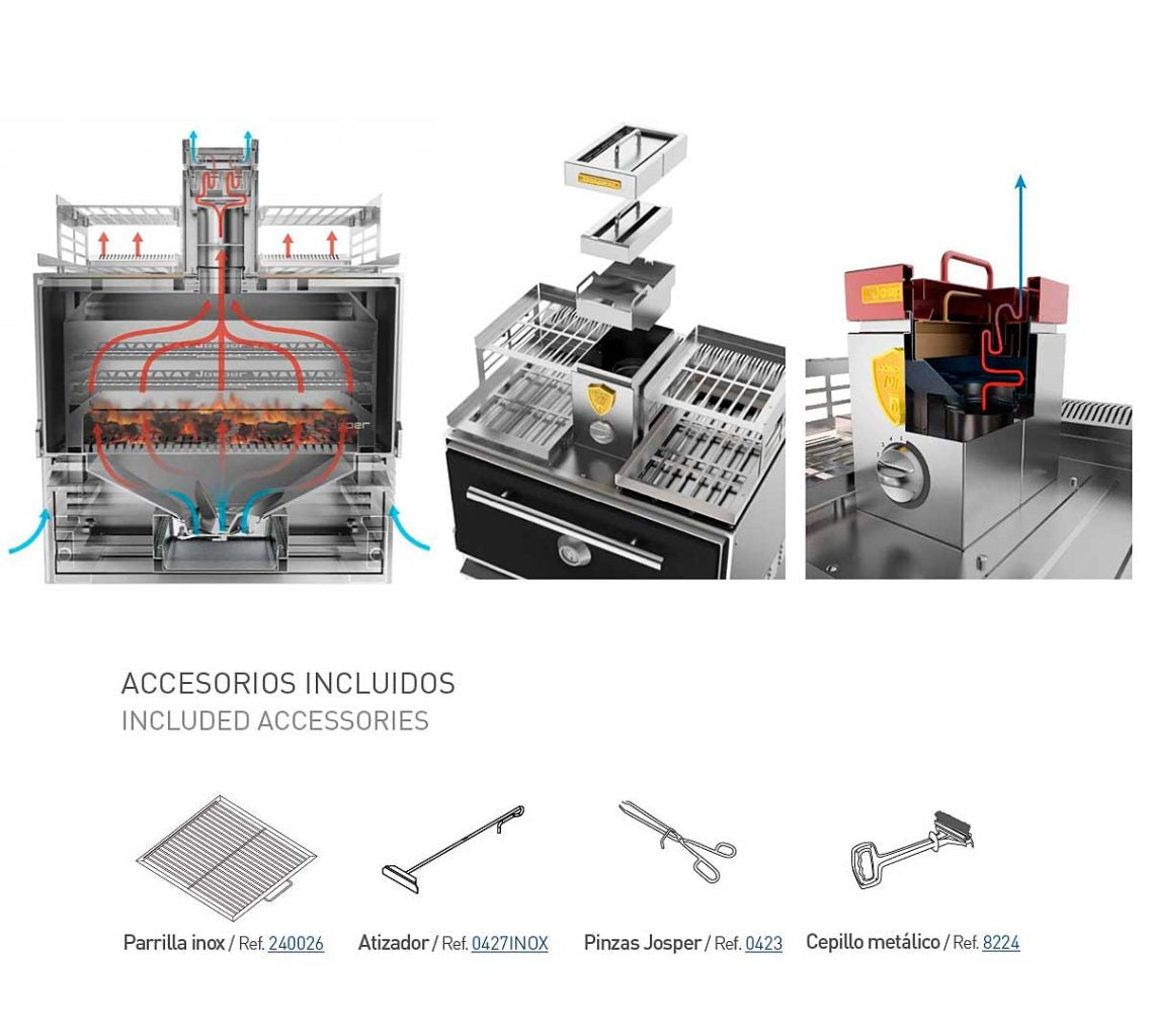 JOSPER – HORNO BRASA HJX-PRO L175