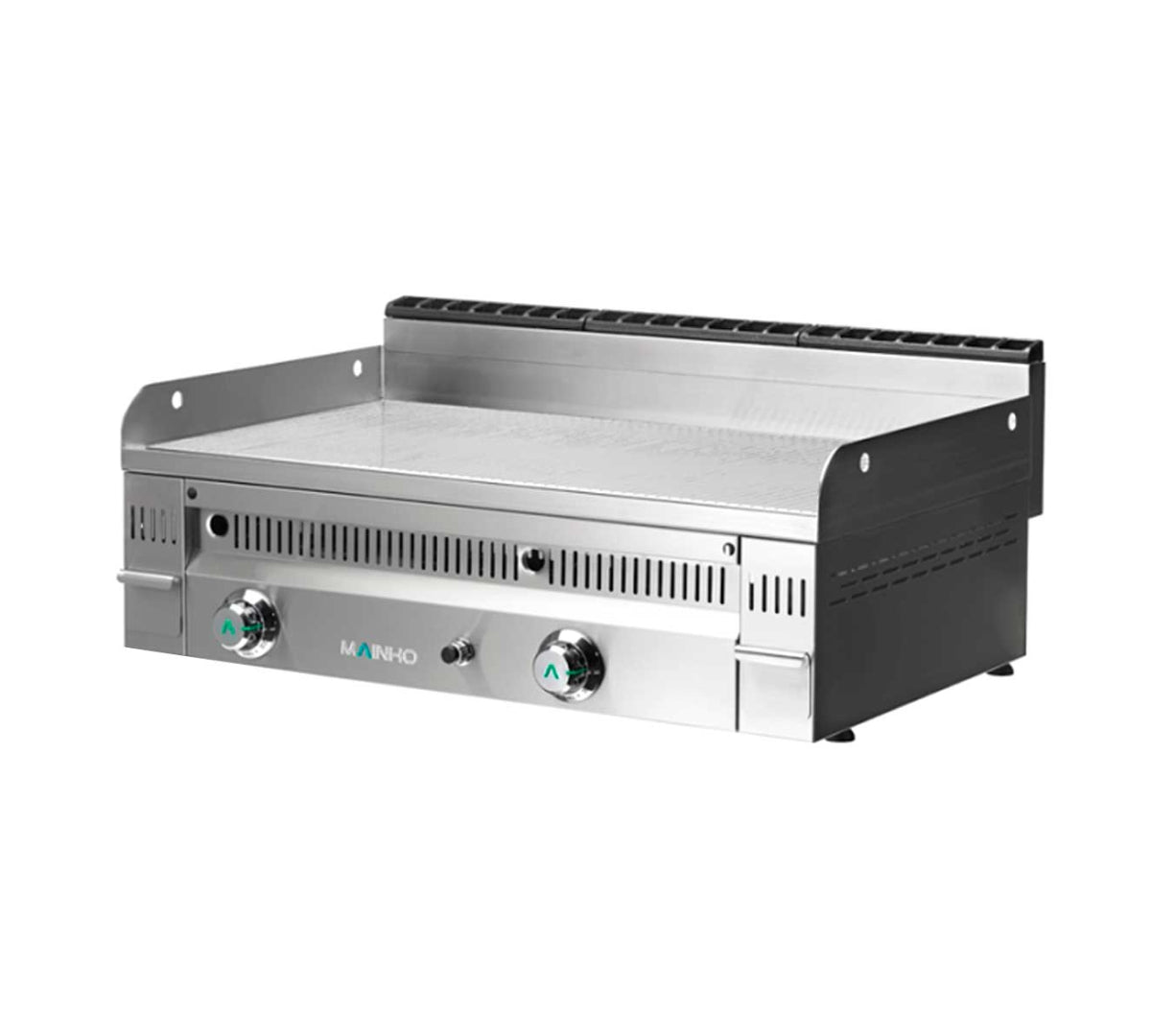 MAINHO - FRY TOP PLRR-90 N ACERO EURO-SNACK PLACA RANURADA