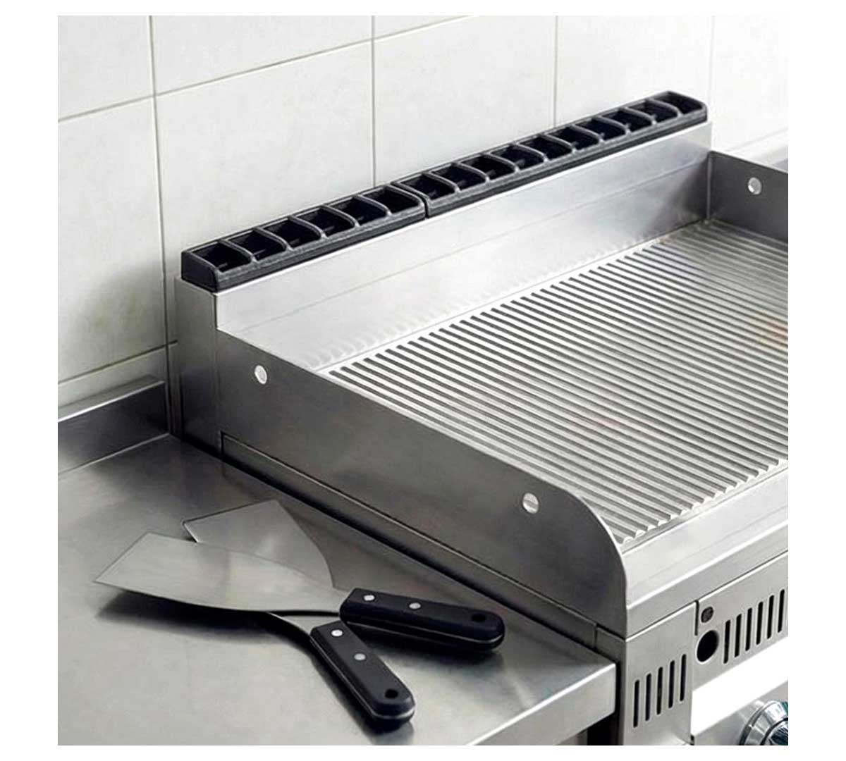MAINHO - FRY TOP PLRR-60 N ACERO EURO-SNACK PLACA RANURADA