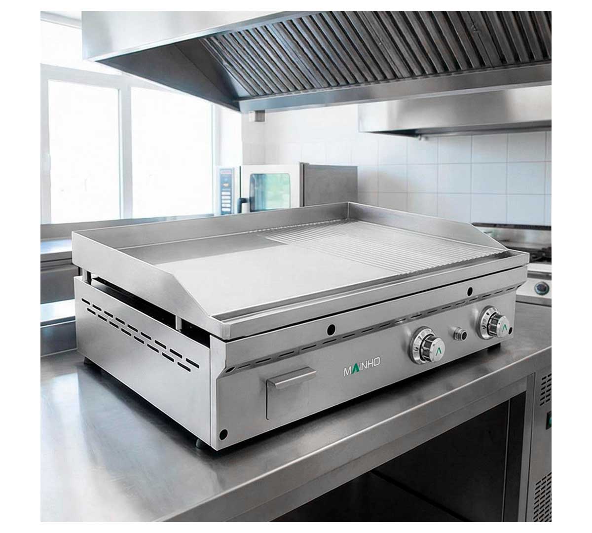 MAINHO - FCR 60 FRY TOP SERIE FULL-CROM PLACA MIXTA