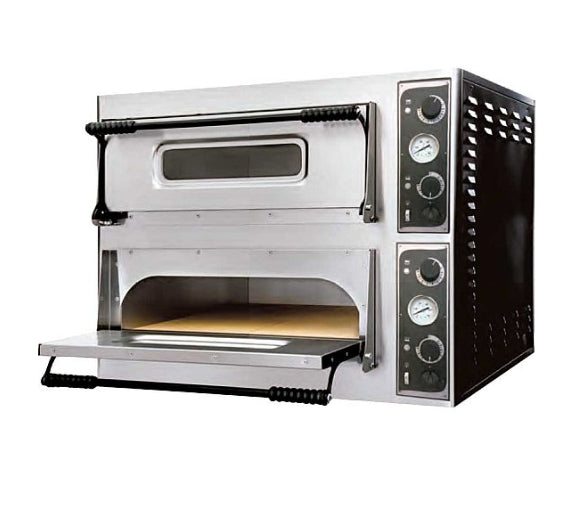 MES FRED - HORNO PIZZA BASIC XL 99 ANALÓGICO - 2 CÁMARAS - 18 PIZZAS Ø 35CM