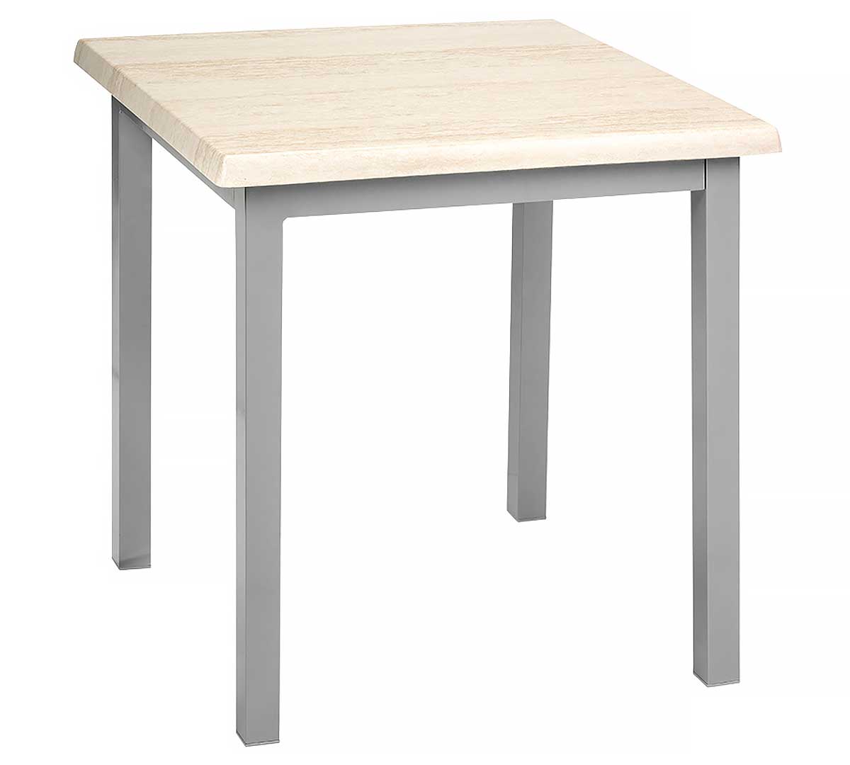MUEBLES ROMERO - MESA 3010 - BLANCO - 70X70 CM