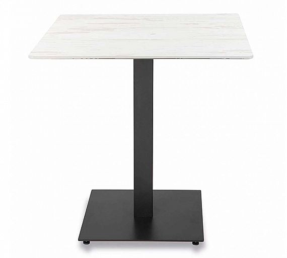 MUEBLES ROMERO - MESA 3020 COMPACT BASIC - BLANCO - 60X60 CM