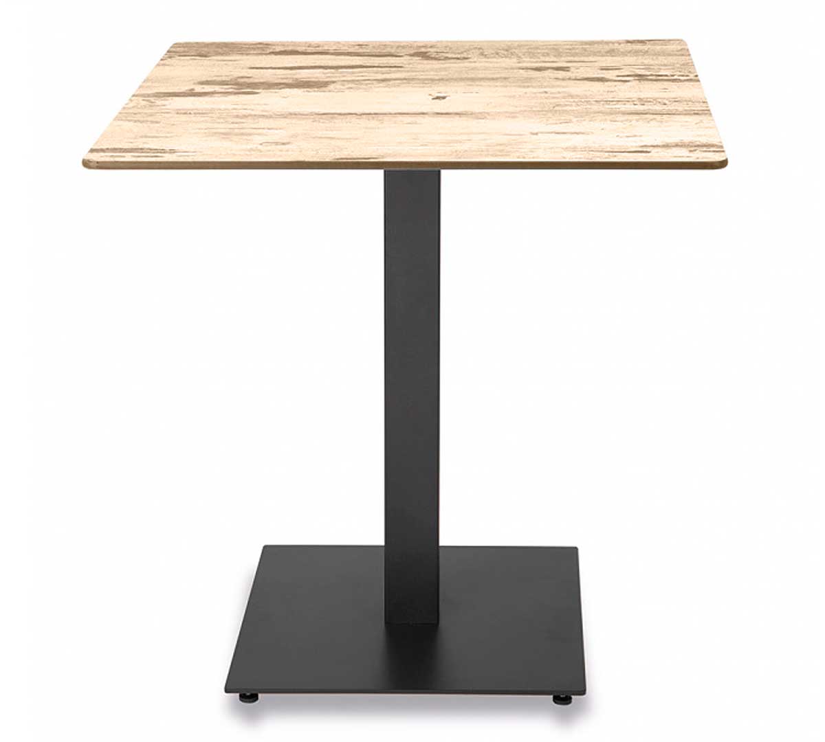 MUEBLES ROMERO - MESA 3020 WERZALIT - BLANCO - 60X60 CM