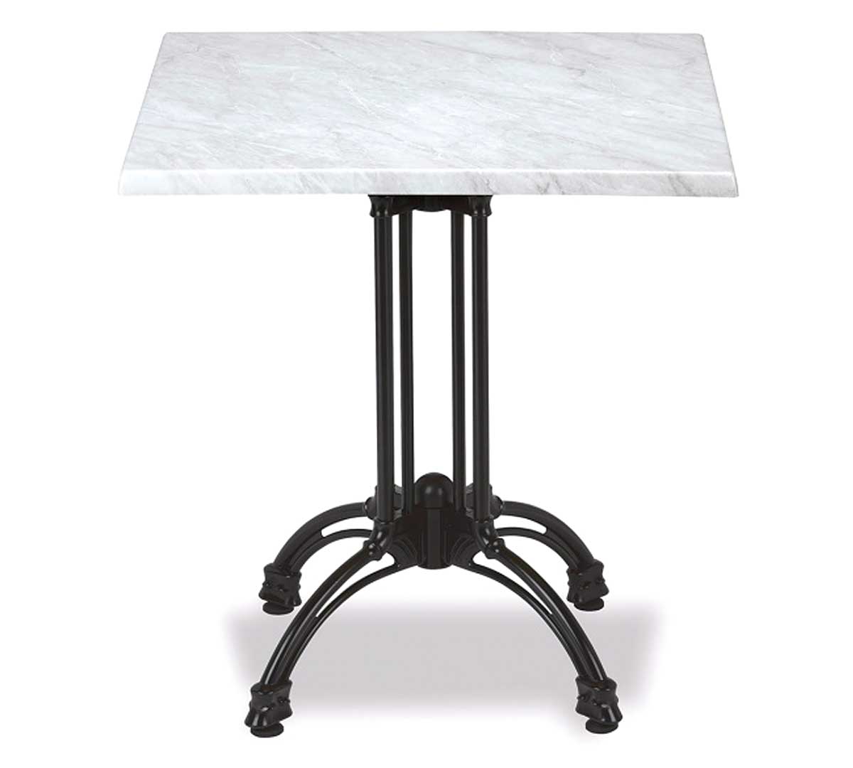 MUEBLES ROMERO - MESA 362 - BLANCO - 60X60 CM