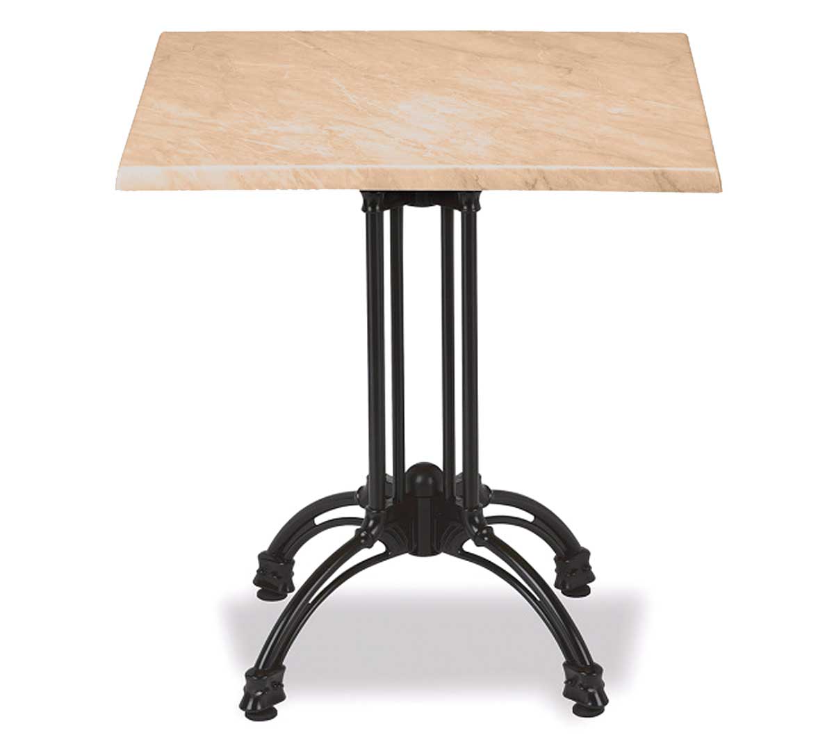 MUEBLES ROMERO - MESA 362 - BLANCO - 60X60 CM