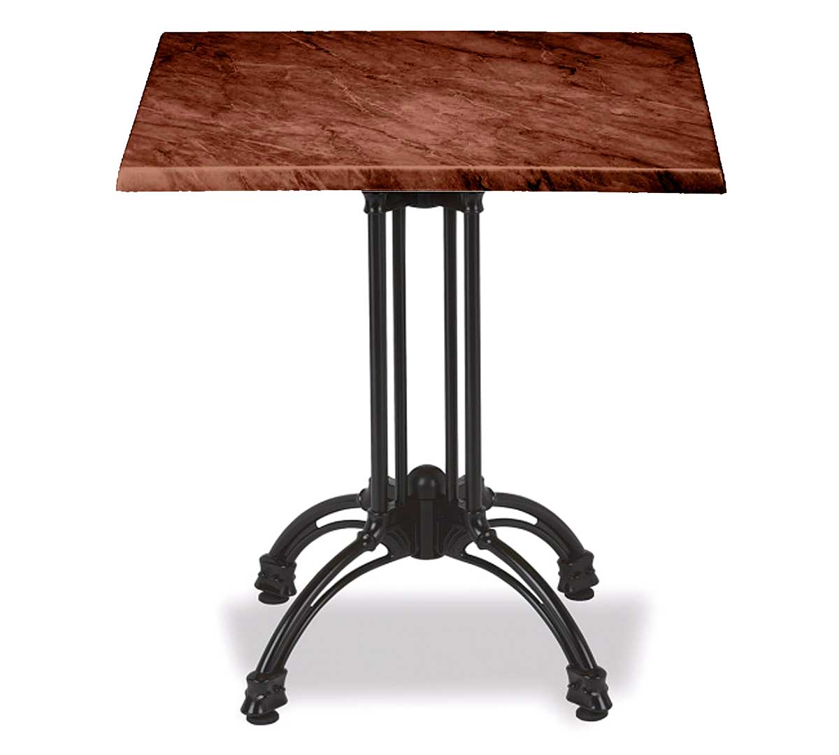 MUEBLES ROMERO - MESA 362 - BLANCO - 60X60 CM