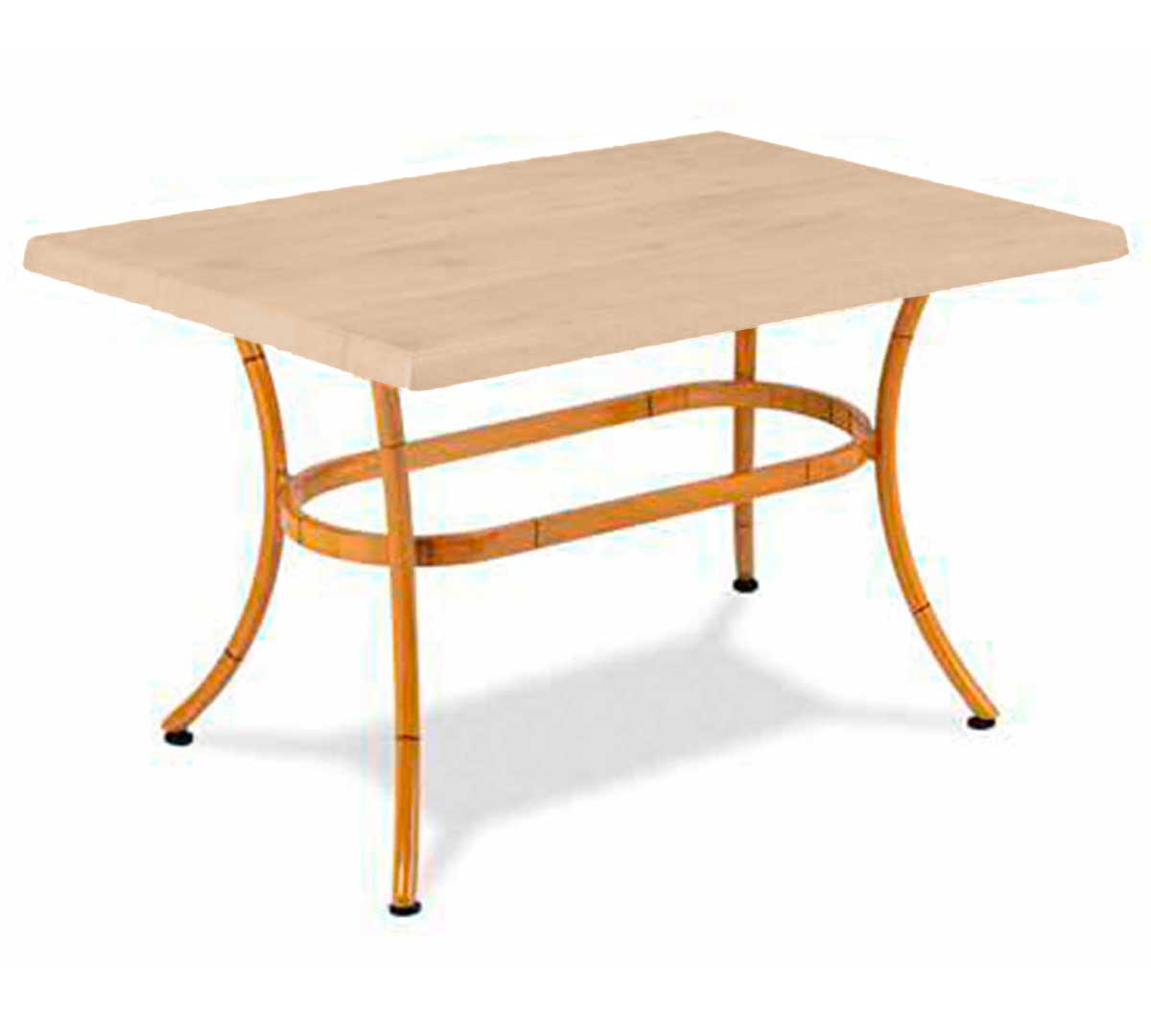 MUEBLES ROMERO - MESA 417 WERZALIT - BLANCO - 110X70 CM