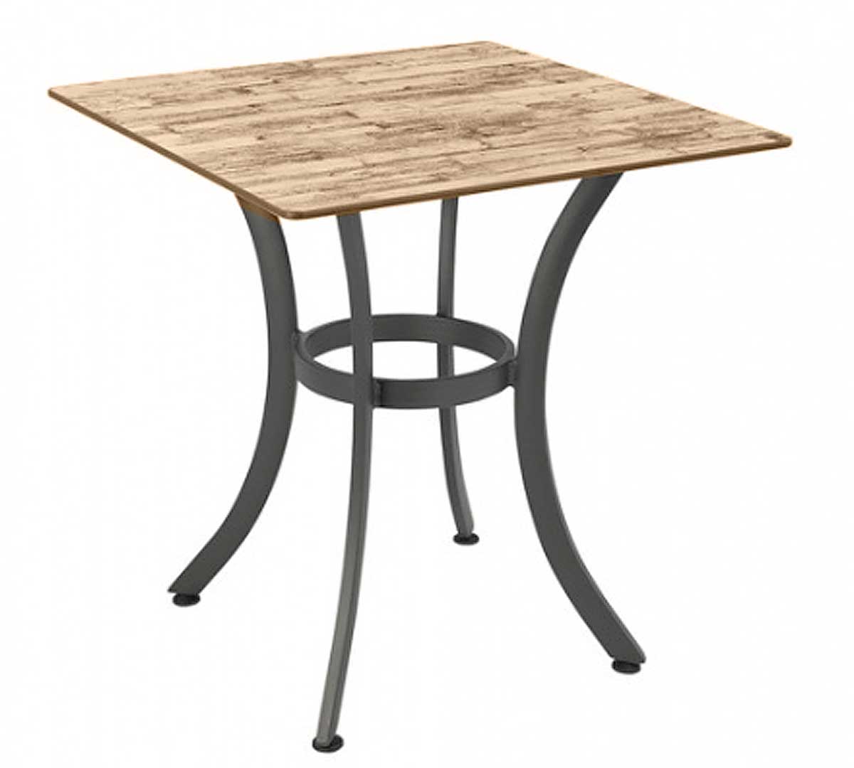 MUEBLES ROMERO - MESA 436 WERZALIT - BLANCO - 60X60 CM