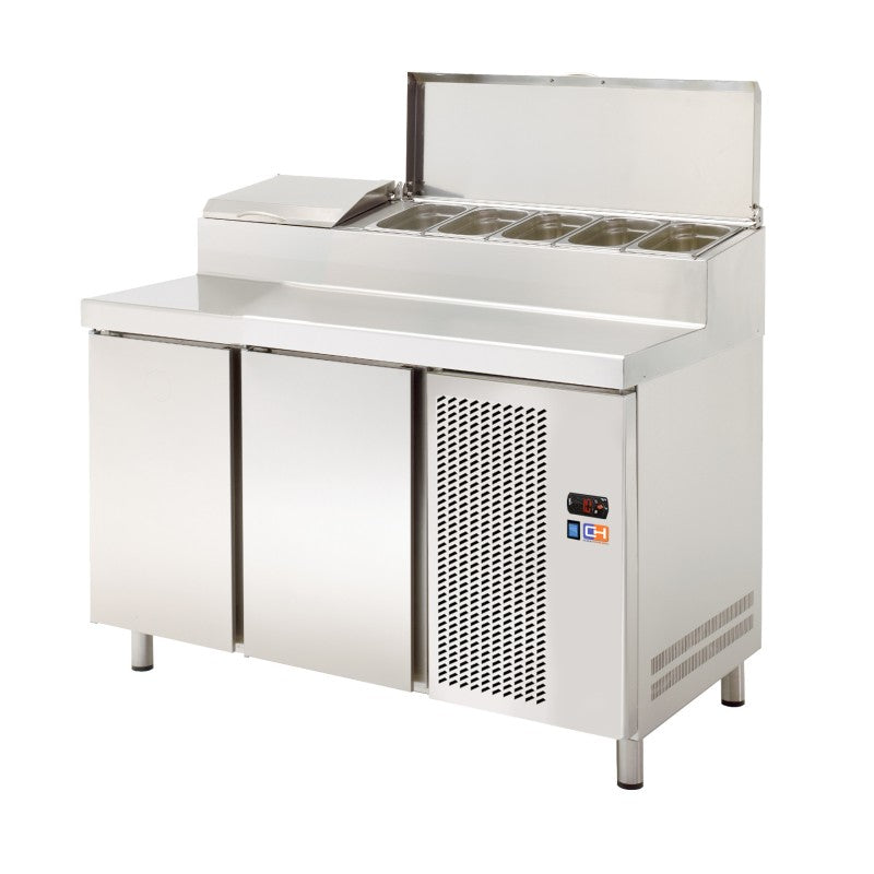CLIMAHOSTELERIA - MESA REFRIGERADA CORDOBA MRP-135E - 2 PUERTAS
