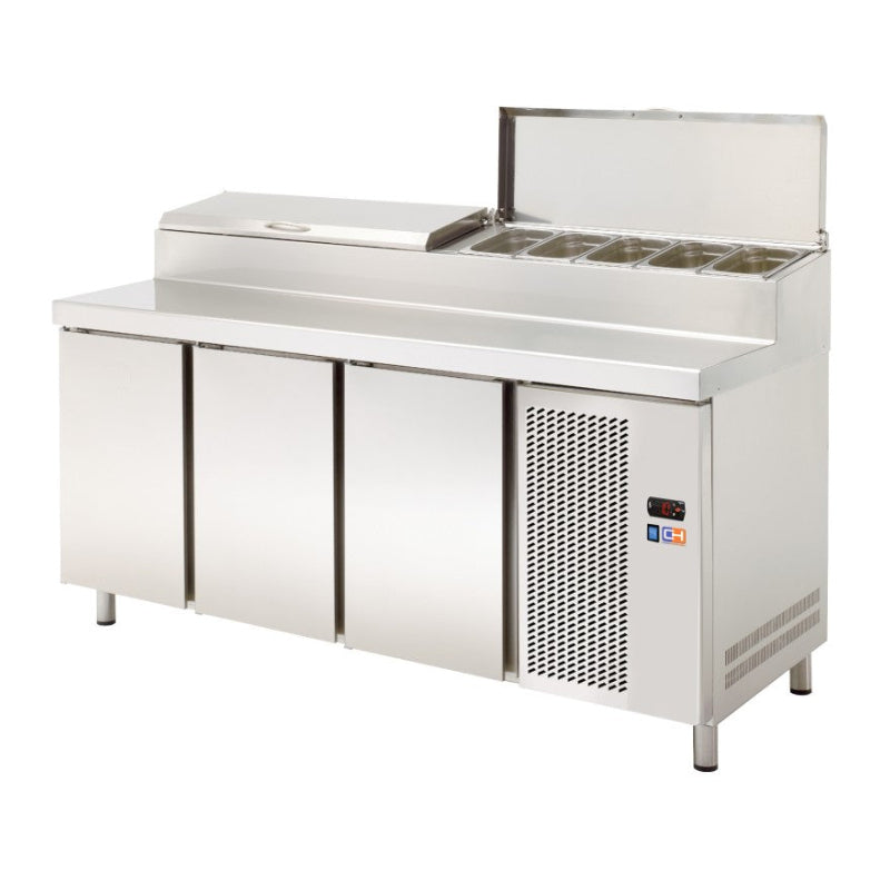 CLIMAHOSTELERIA - MESA REFRIGERADA CORDOBA MRP-180E - 3 PUERTAS