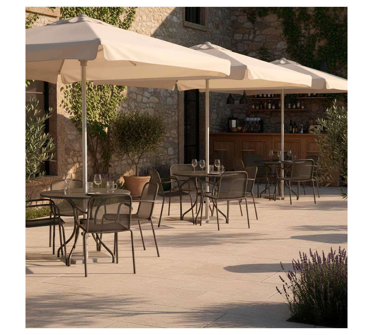 MUEBLES ROMERO - PARASOL 7550