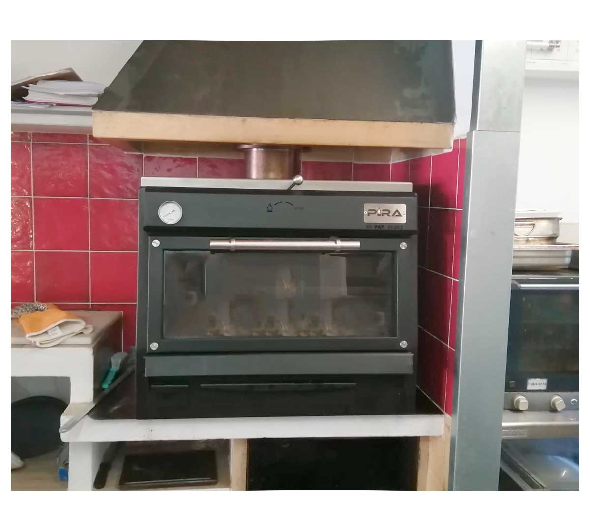 PIRA - HORNO BRASA 90 BLACK AB