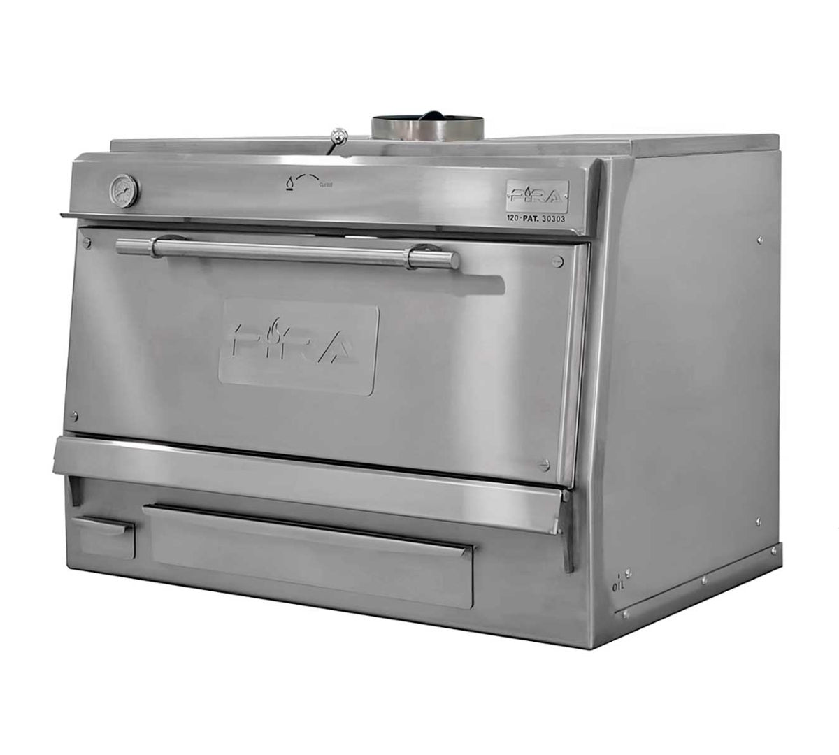 PIRA - HORNO BRASA 120 SILVER SD
