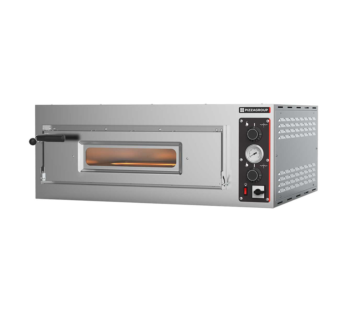 PIZZAGROUP - HORNO PIZZA ENTRY MAX ELÉCTRICO - 1 CÁMARA - 4 PIZZAS Ø 33CM