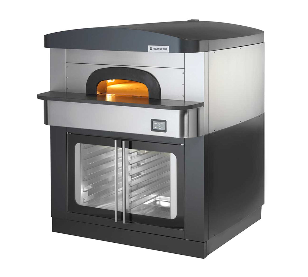 PIZZAGROUP - HORNO PIZZA 550 NAPOLITANO - PIZZAS Ø 33CM