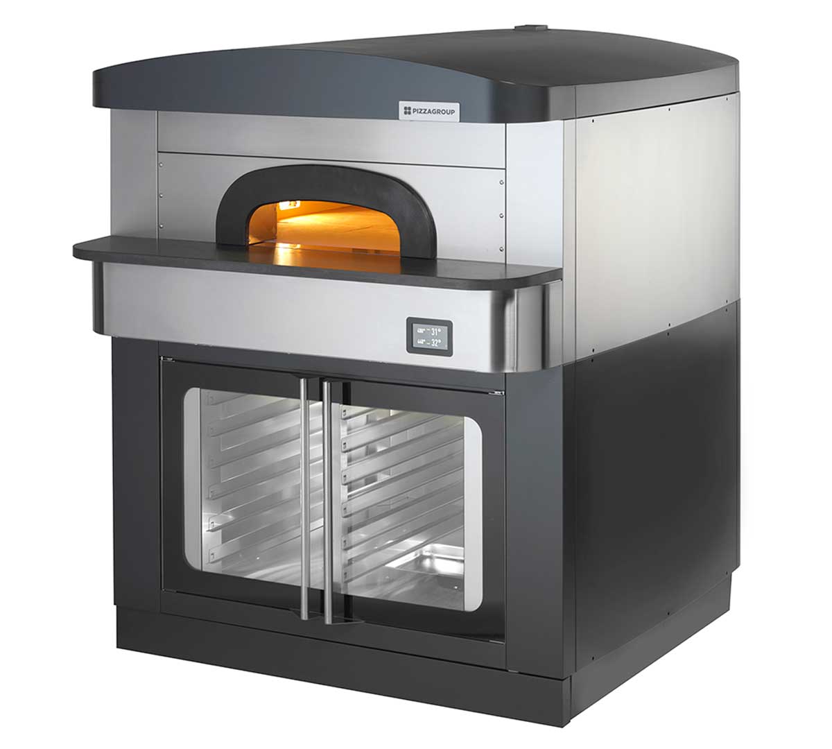PIZZAGROUP - HORNO PIZZA 550 NAPOLITANO - PIZZAS Ø 33CM