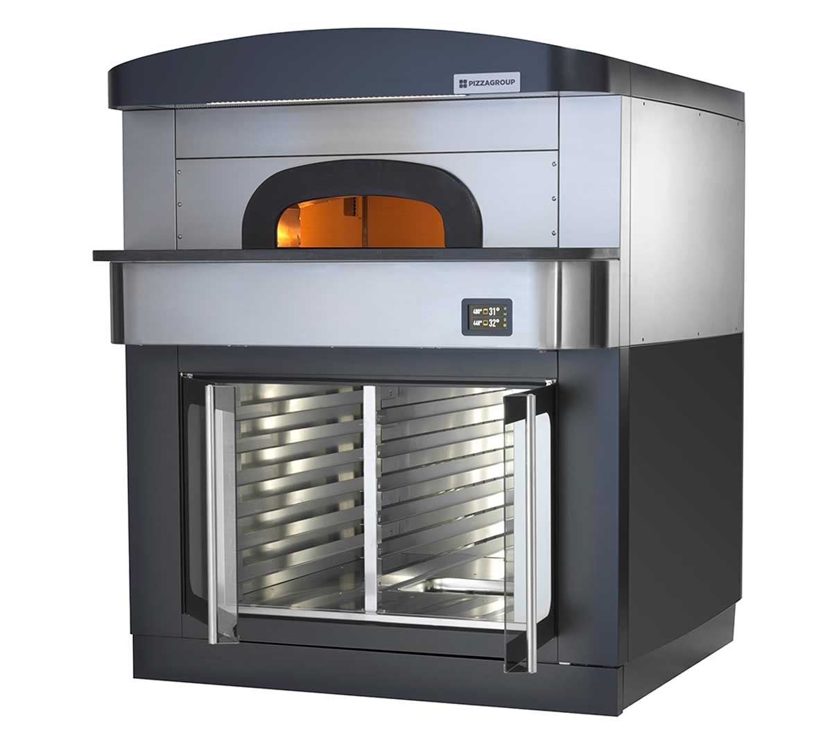 PIZZAGROUP - HORNO PIZZA 550 NAPOLITANO - PIZZAS Ø 33CM