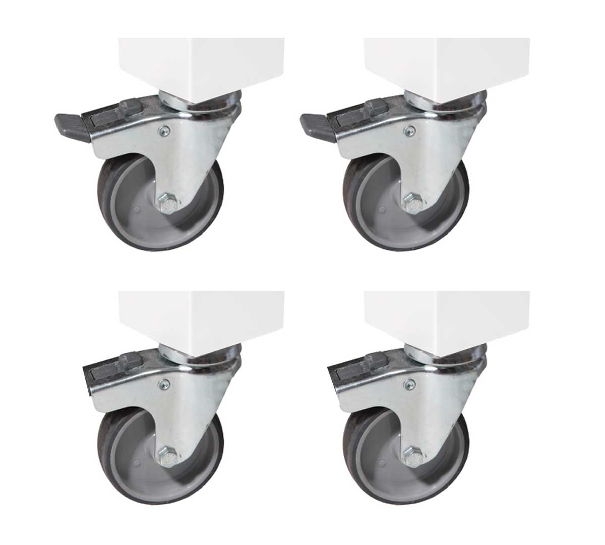 PIZZAGROUP - KIT 4 RUEDAS