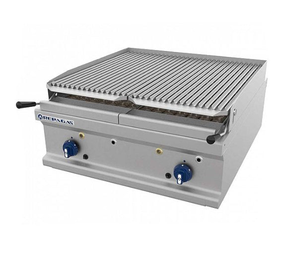 REPAGAS - BARBACOA GAS POWER LINE SERIE 900 SOBREMESA BARG-92/M (2 QUEMADORES)