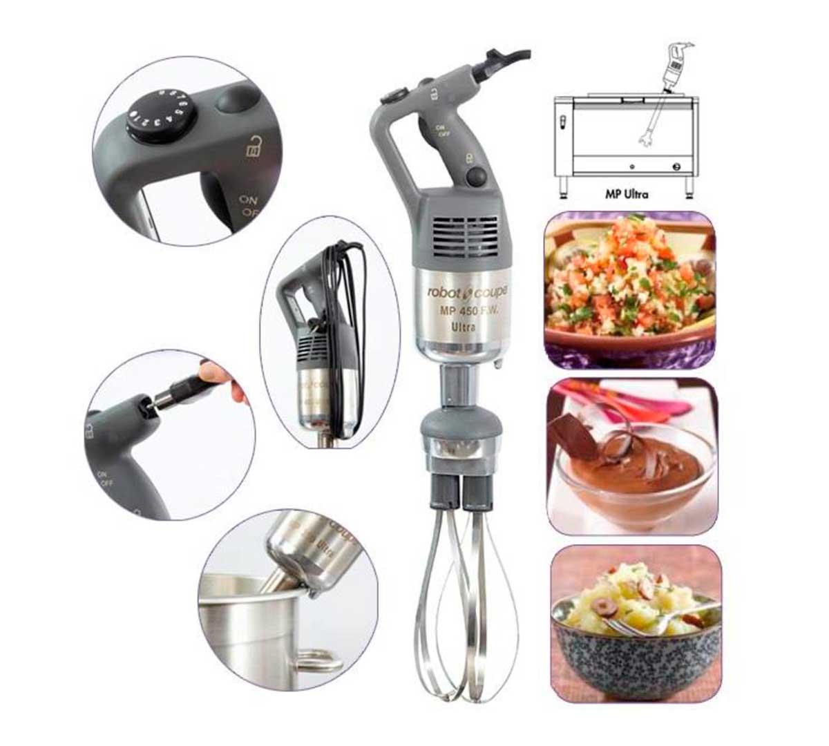 ROBOT COUPE - BATIDORA MP 450 FW ULTRA