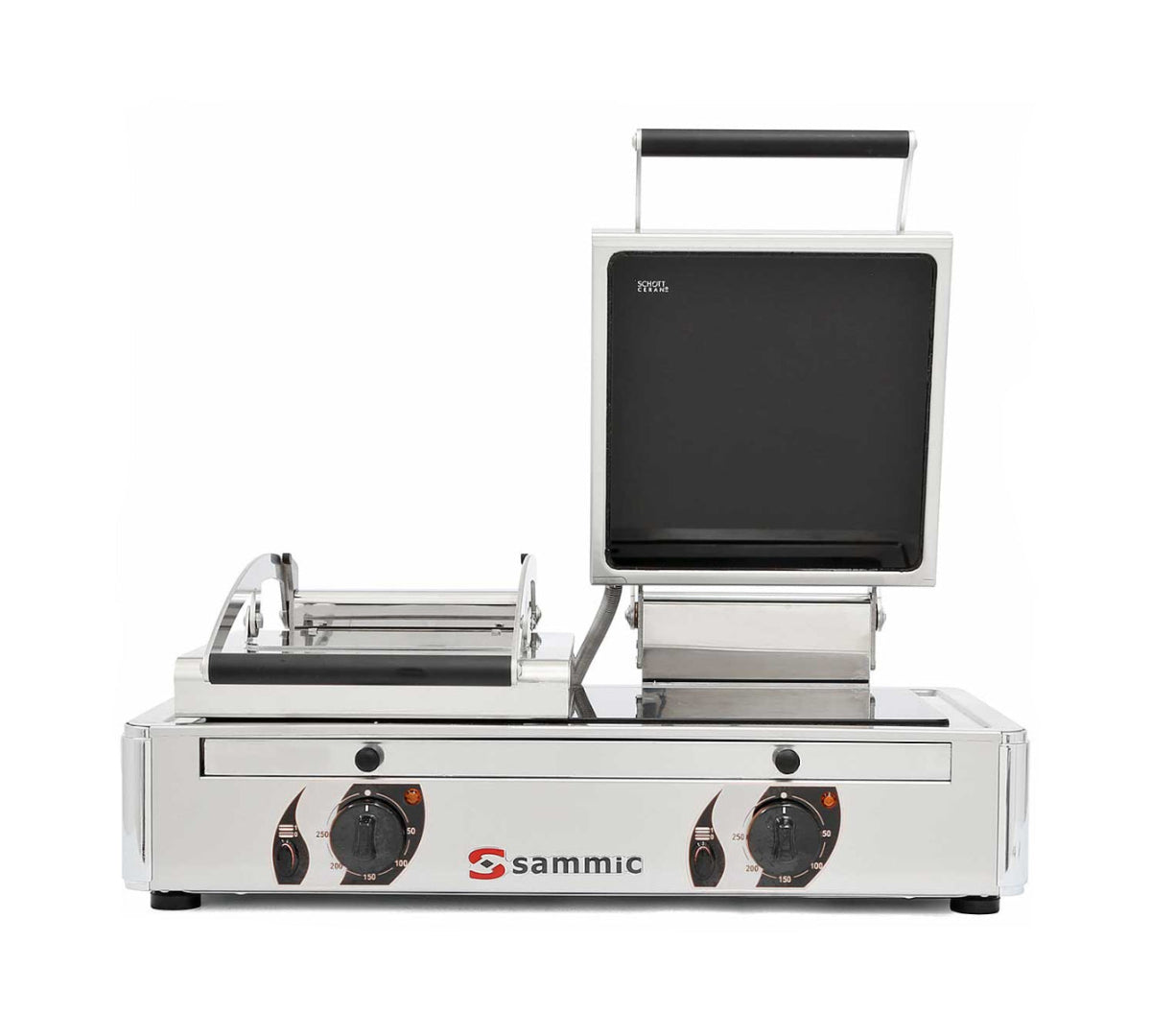 SAMMIC - PLANCHA VITRO-GRILL PLACA LISA GV10LL