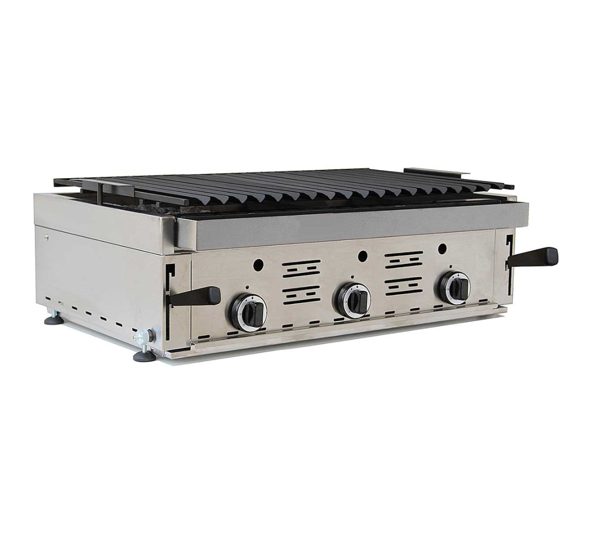 SAVEMAH - BG 90 BARBACOA A GAS CON PIEDRA VOLCÁNICA