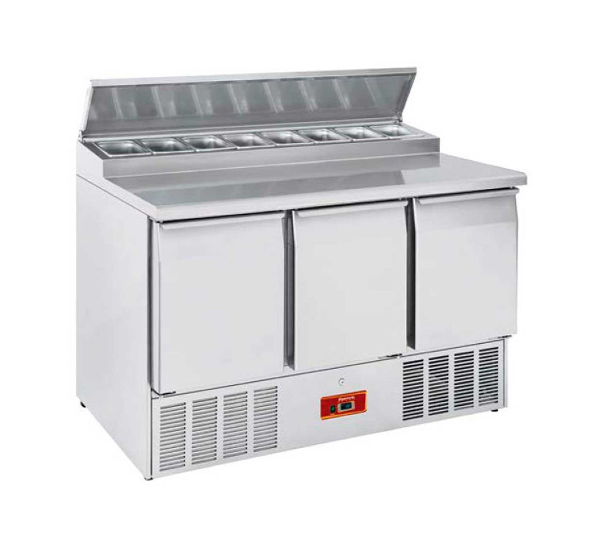 SAVEMAH - MESA REFRIGERADA ENSALADA 3 PUERTAS MRPG 1400