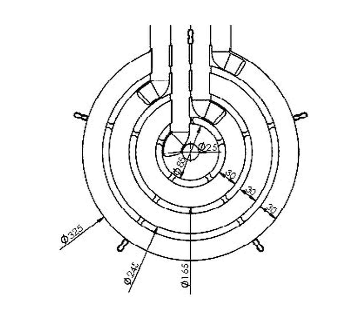 SAVEMAH - QUEMADOR PAELLERO CON MUEBLE OPC4